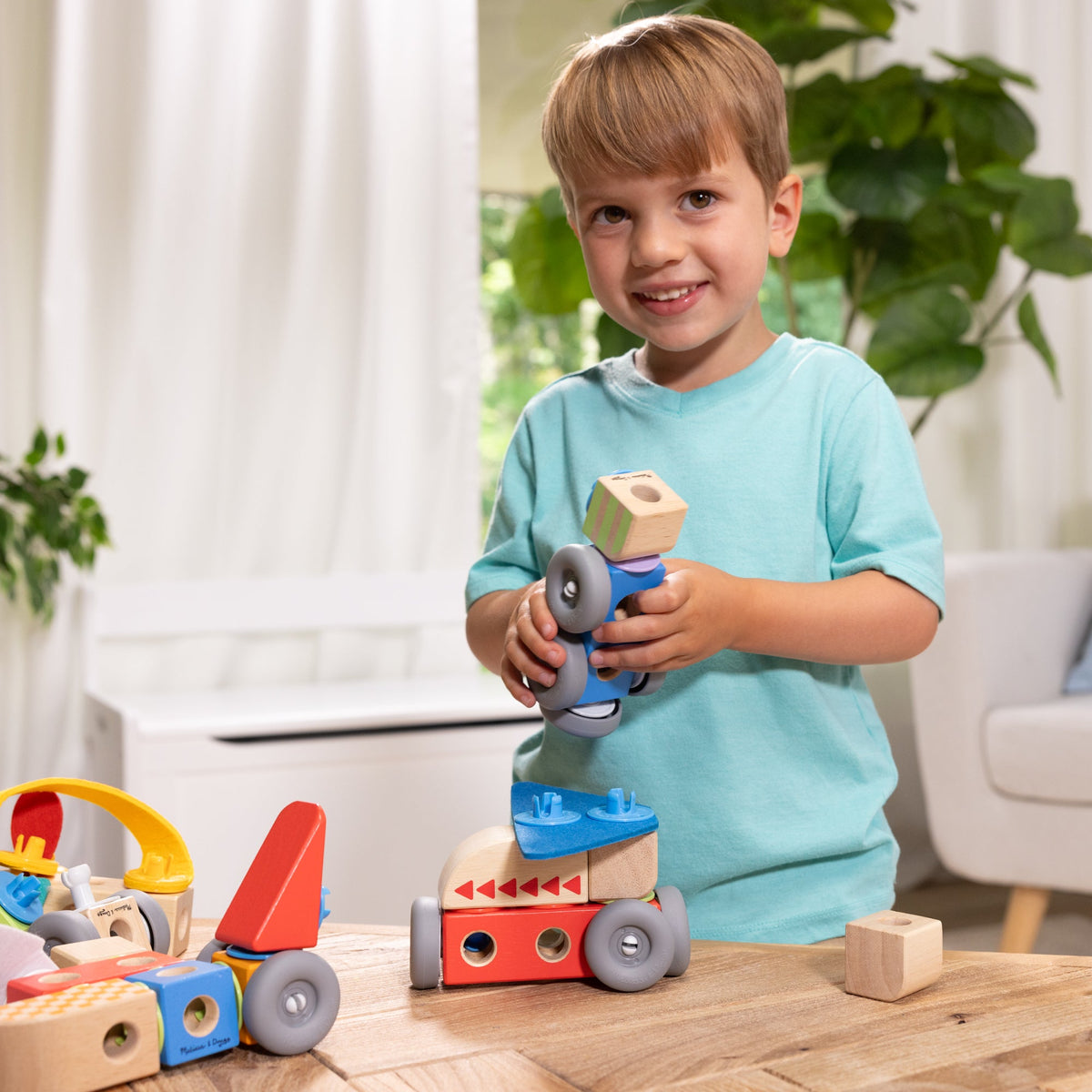 Melissa and Doug BlockablesTM All Around Town Gift Bundle