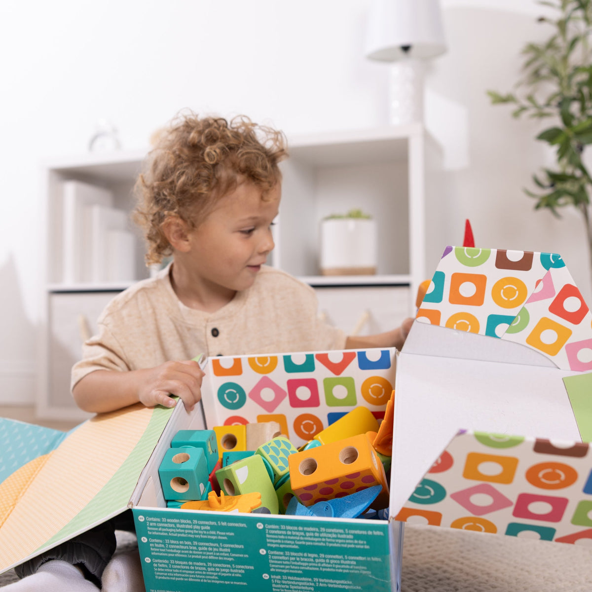 Melissa and Doug BlockablesTM Dinosaur Play Set