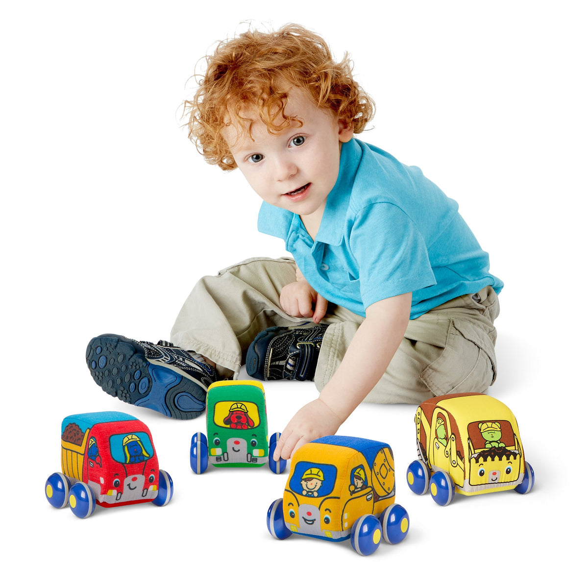 Melissa and Doug Ks Kids Pull-Back Construction Vehicles