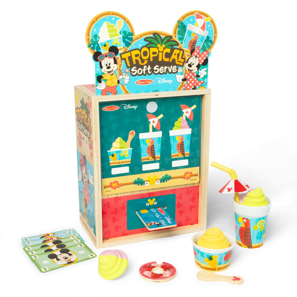 Melissa and Doug Disney Tropical Soft Serve Wooden Play Set