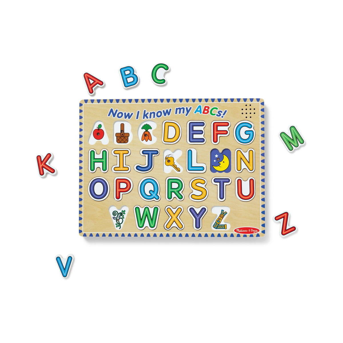 Melissa and Doug Alphabet Sound Puzzle - 26 Pieces