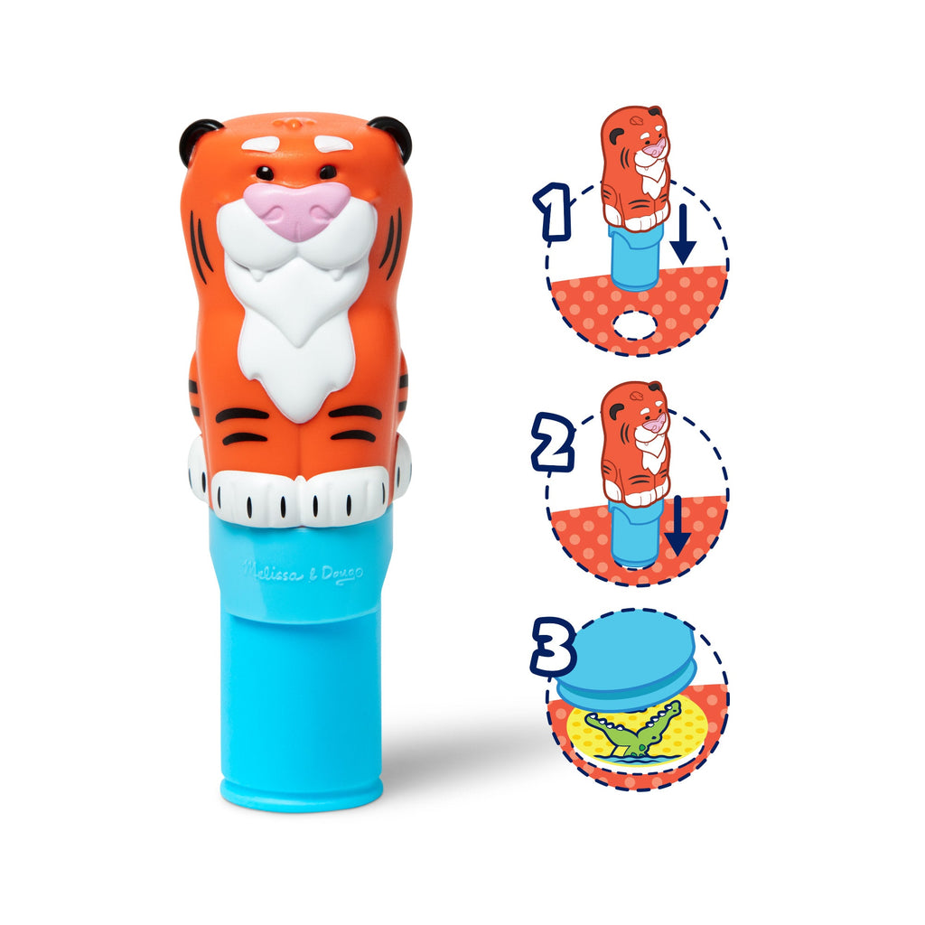 Melissa and Doug Sticker WOWTM Activity Pad Sticker Stamper - Tiger