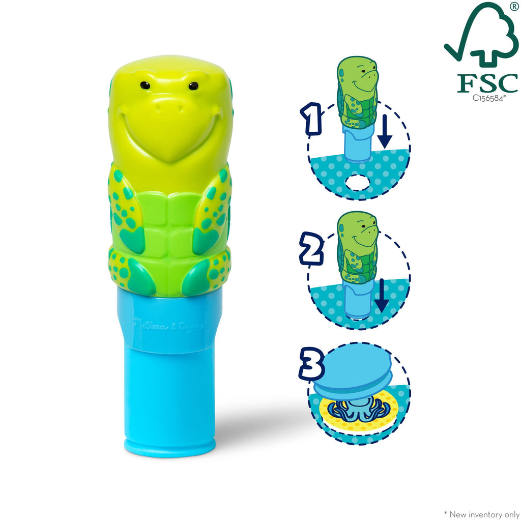 Melissa and Doug Sticker WOWTM Activity Pad Sticker Stamper - Sea Turtle