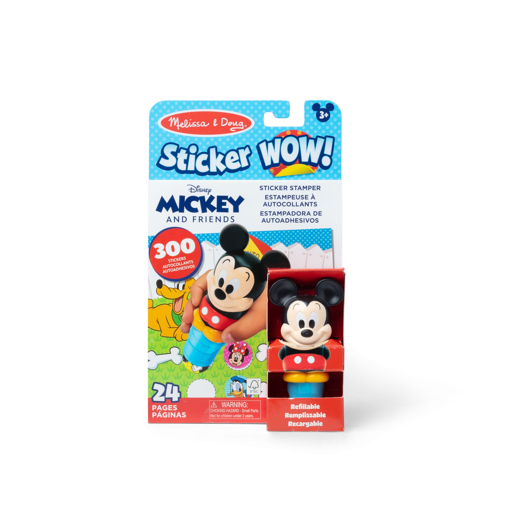 Melissa and Doug Sticker WOW Activity Pad Sticker Stamper - Disneys Mickey Mouse