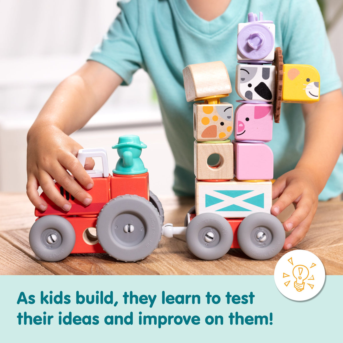Melissa and Doug BlockablesTM Farm Play Set
