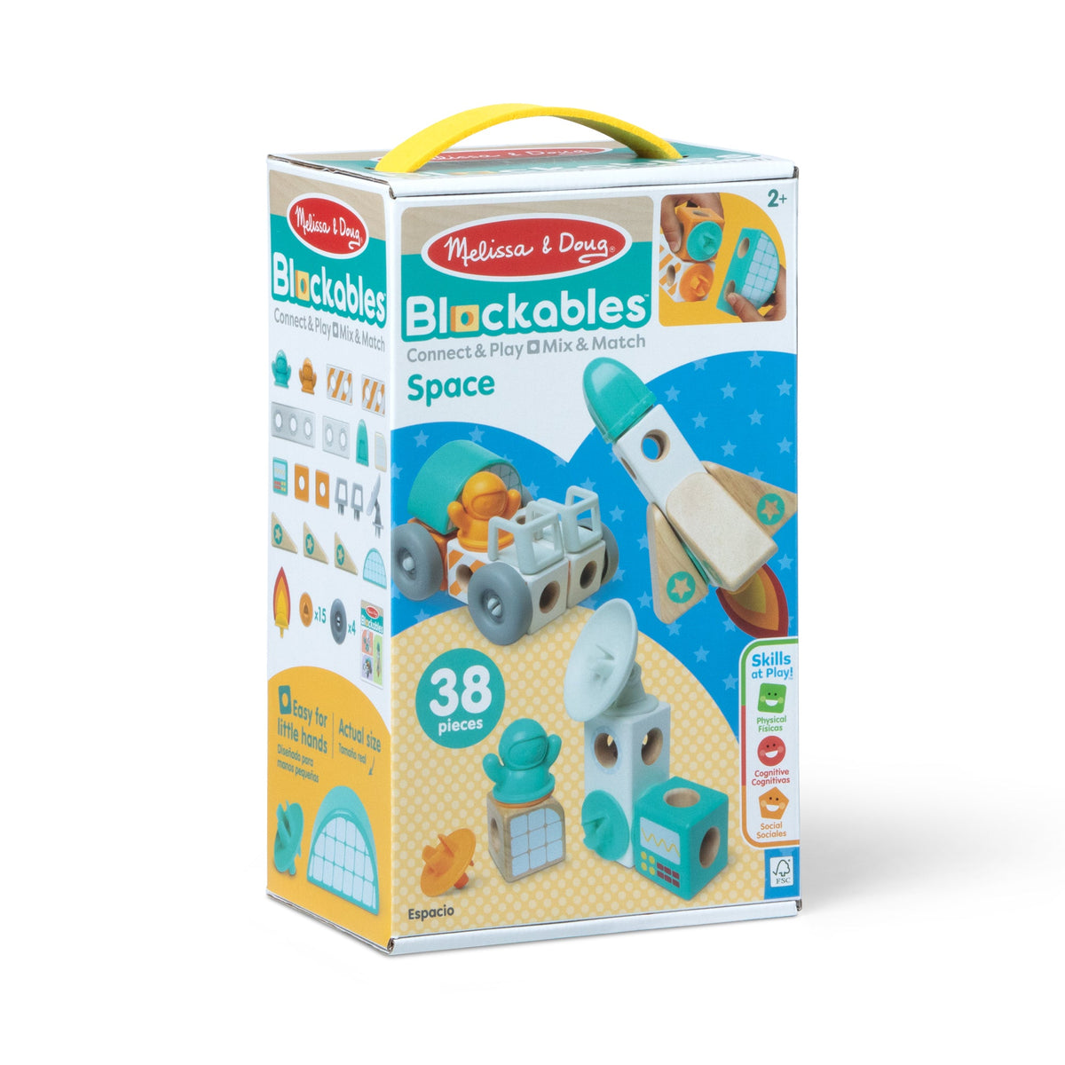Melissa and Doug Blockables Space Play Set