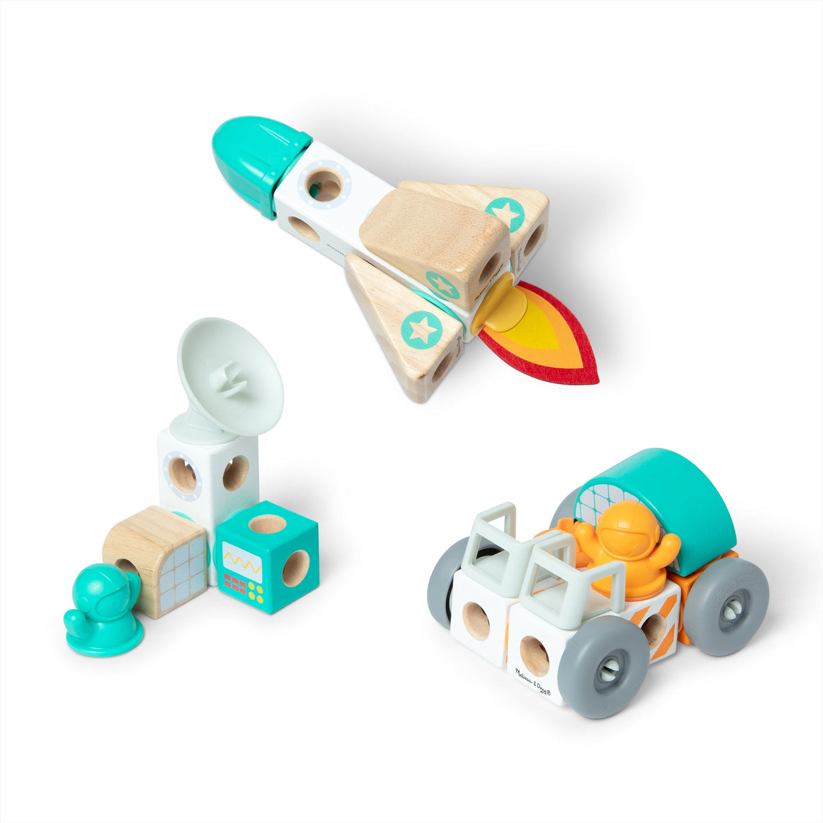 Melissa and Doug Blockables Space Play Set