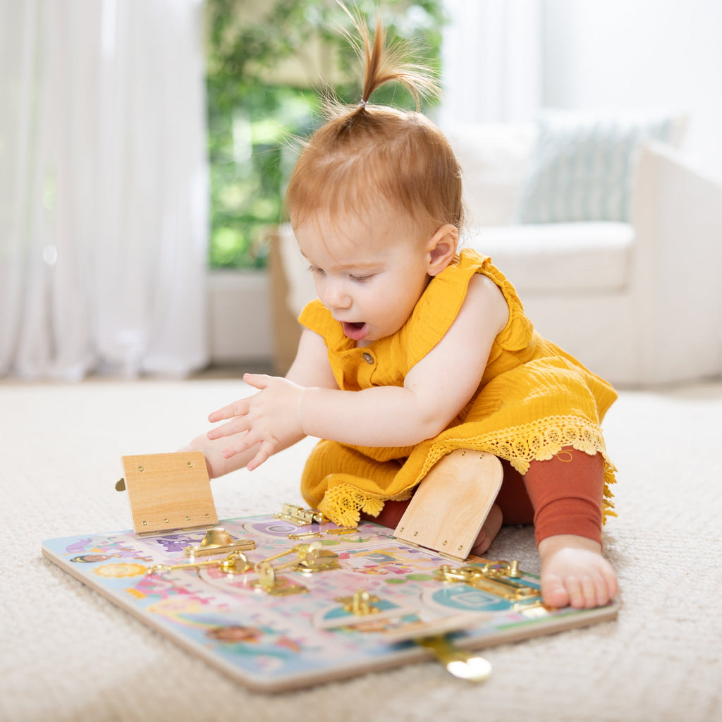 Melissa and Doug Princess Castle Latches Board