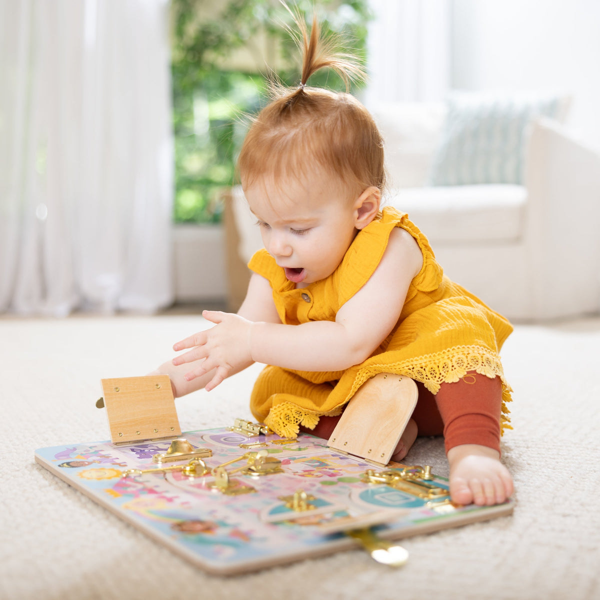 Melissa and Doug Princess Castle Latches Board