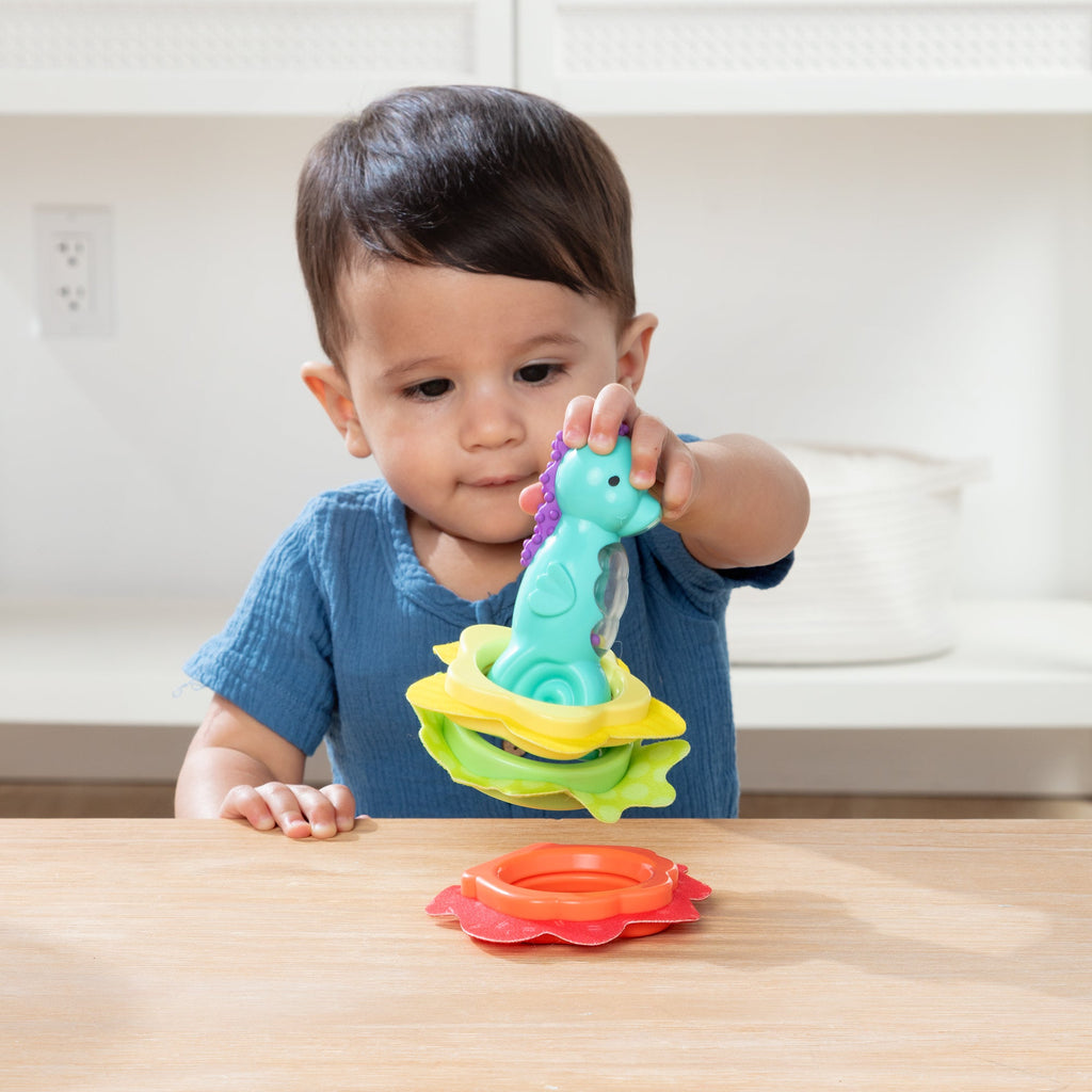 Melissa and Doug Ocean Waves Press and Stack Seahorse