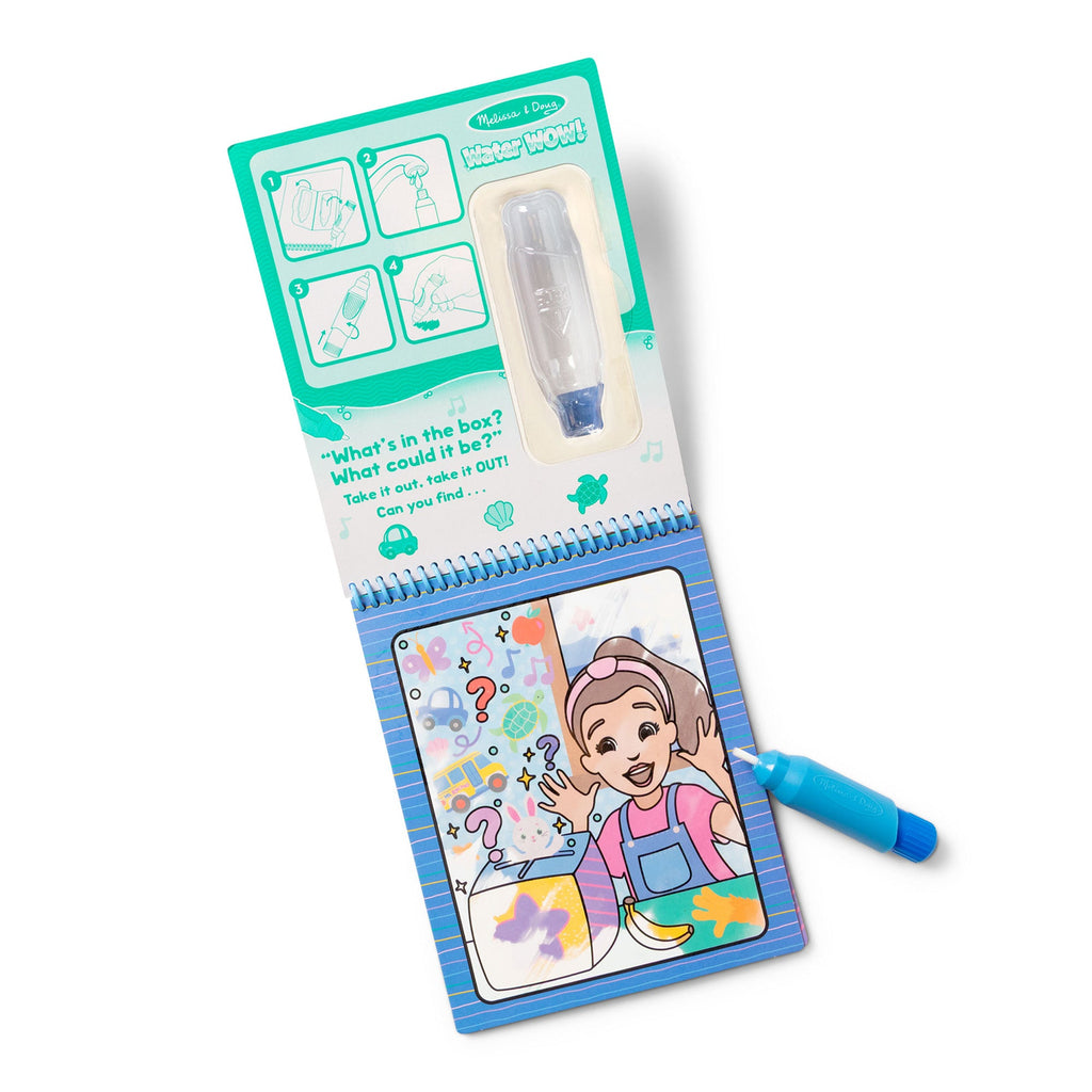 Melissa and Doug Ms Rachel Water WOW Color-Reveal Pad Find Count