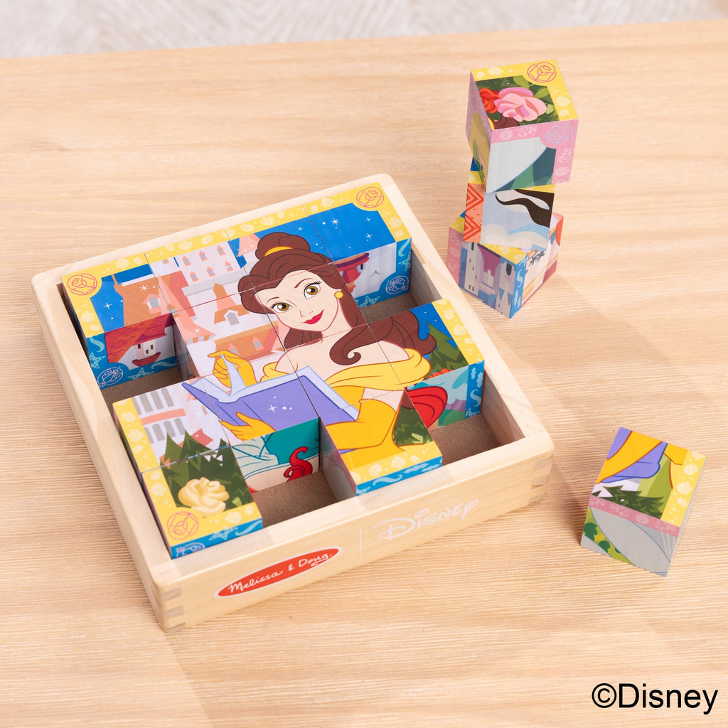 Melissa and Doug Disney Princess Wooden Cube Puzzle