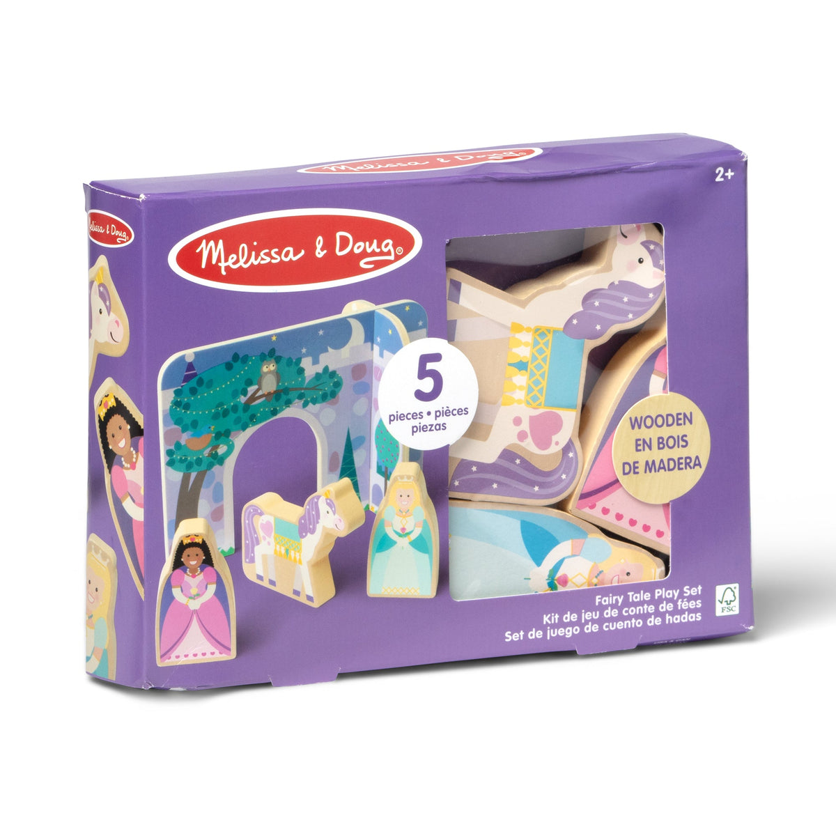 Melissa and Doug Wooden Fairy Tale Play Set