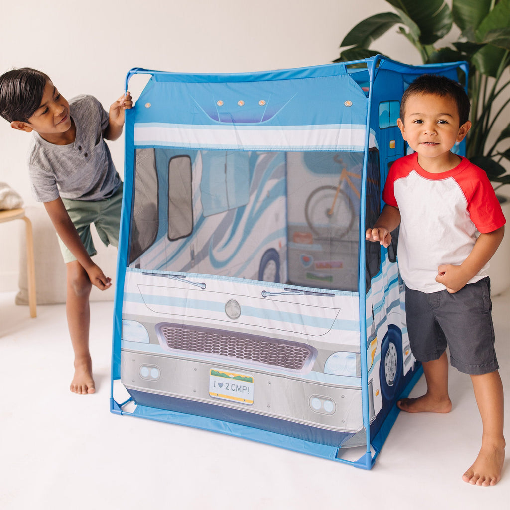 Melissa and Doug Lets Explore Camper Tent Play Set