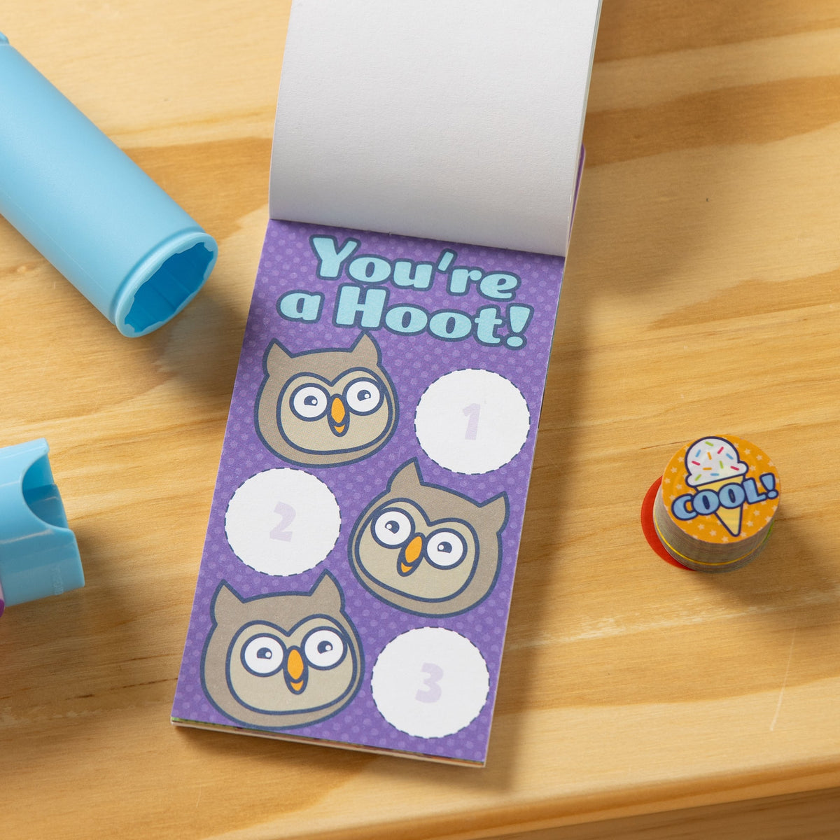 Melissa and Doug Sticker WOW Mini Activity Pad Refill Stickers - Way to Go 200 Stickers Stamper Not Included