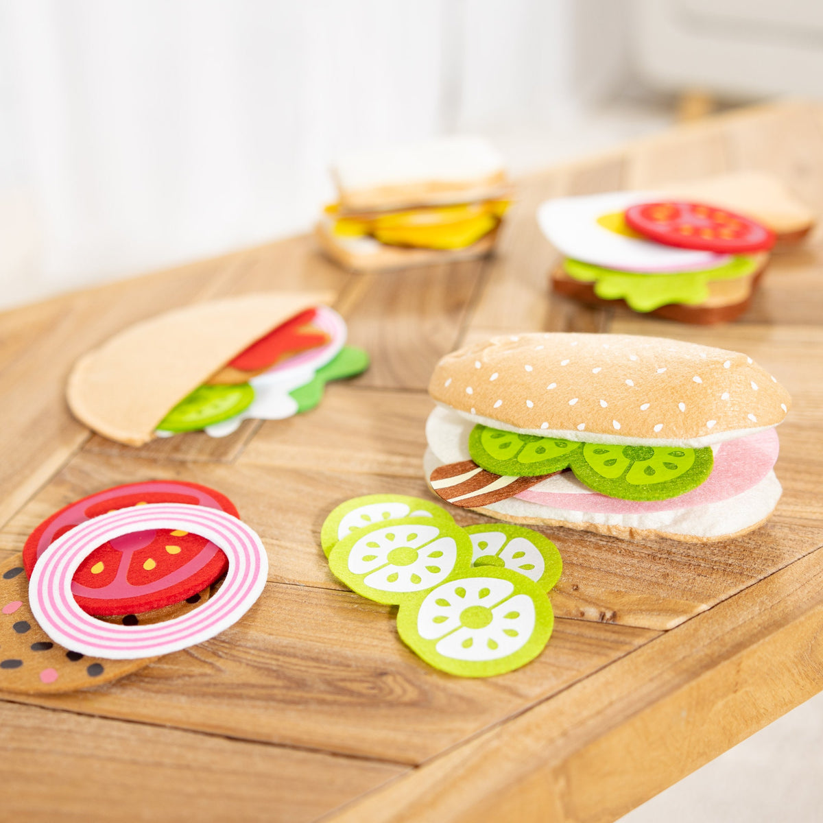 Melissa and Doug Felt Food Sandwich Play Set