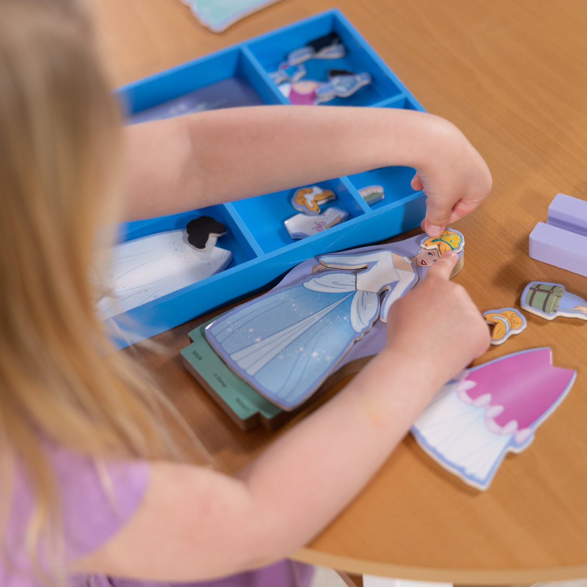 Melissa and Doug Disney Cinderella Wooden Magnetic Dress-Up
