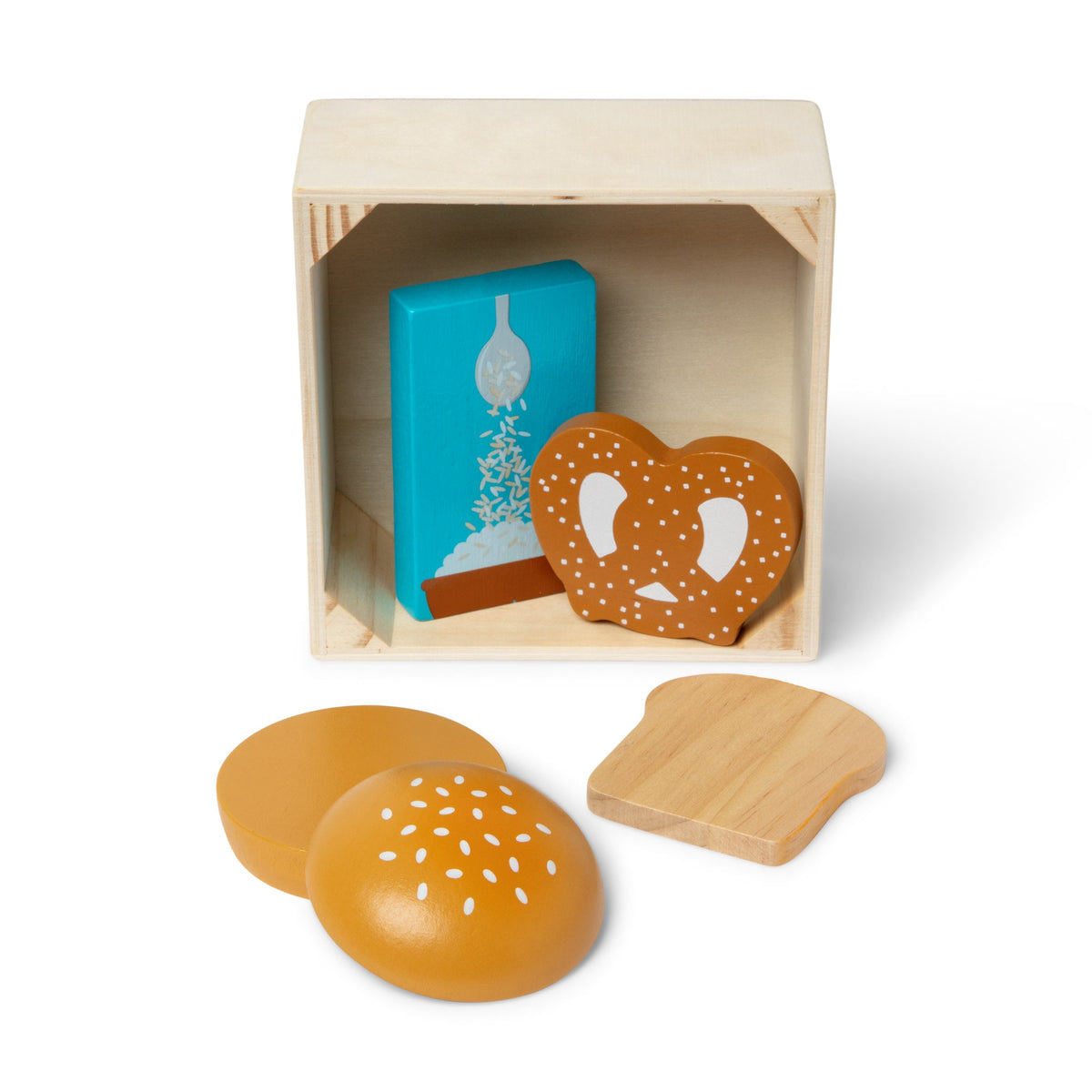 Melissa and Doug Wooden Food Groups Play Set Grains