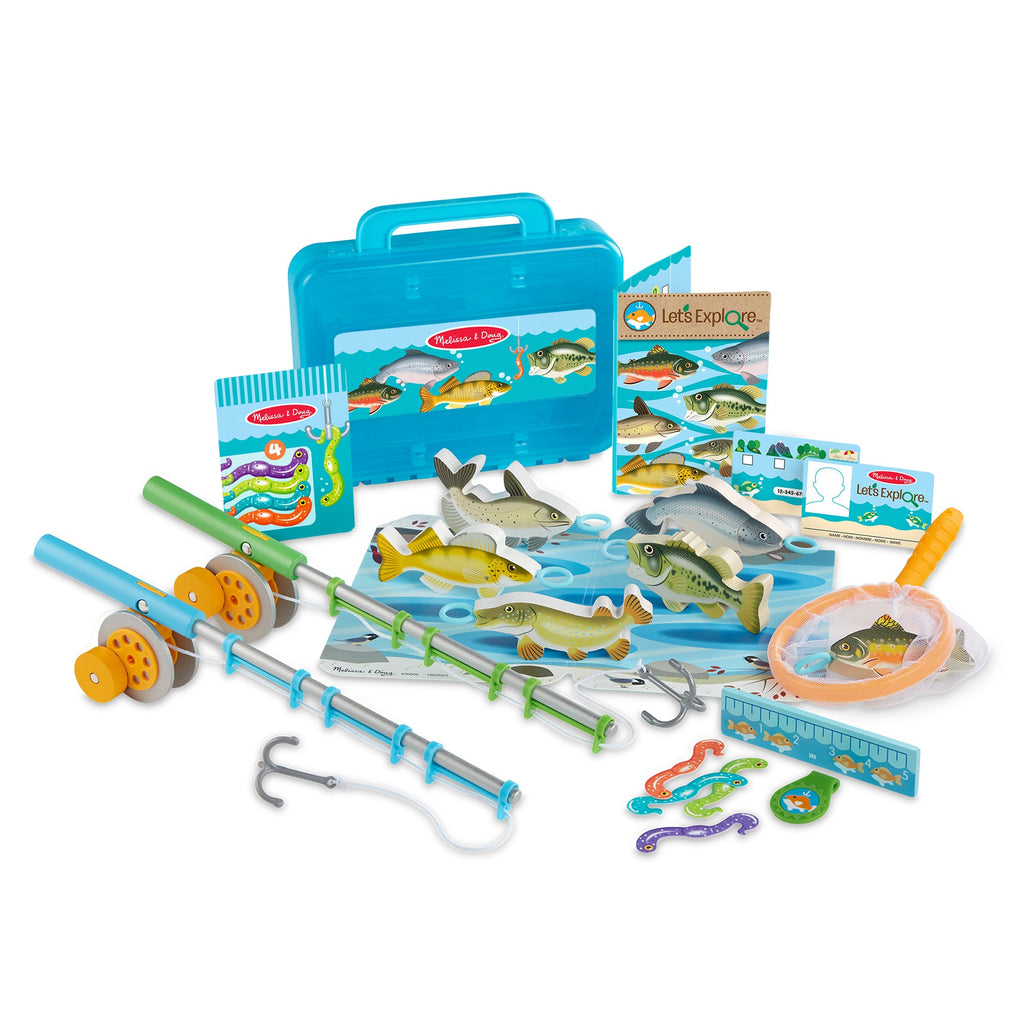 Melissa and Doug Lets Explore Fishing Play Set