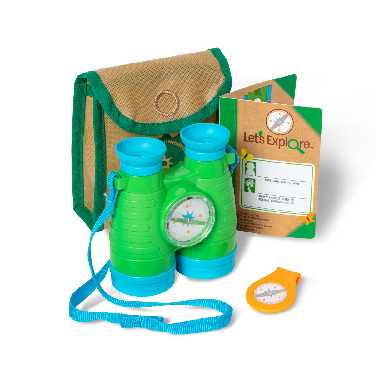 Melissa and Doug Lets Explore Binoculars Compass Play Set