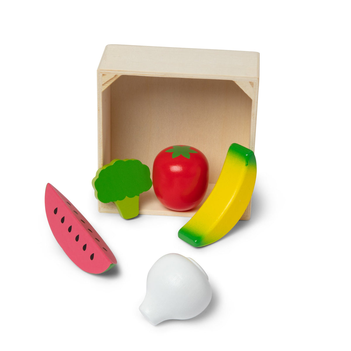 Melissa and Doug Wooden Food Groups Play Set Produce