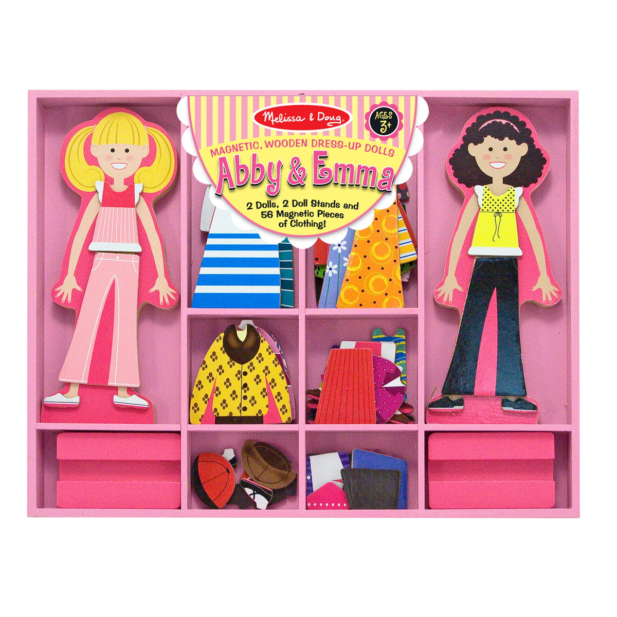 Melissa and Doug Abby Emma Magnetic Pretend Play