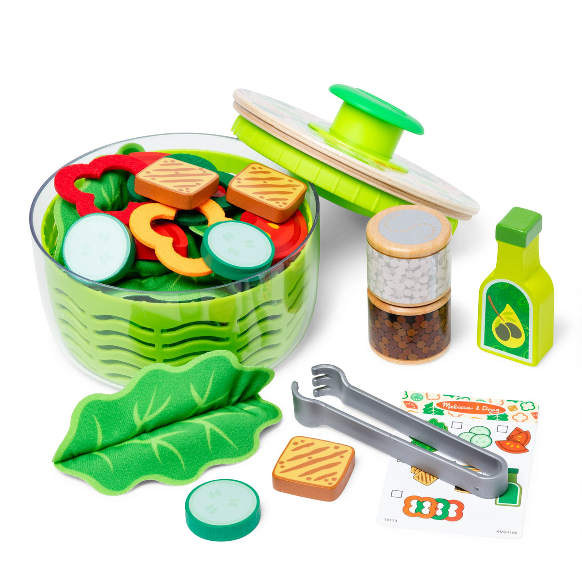 Melissa and Doug Salad Spinner Play Set