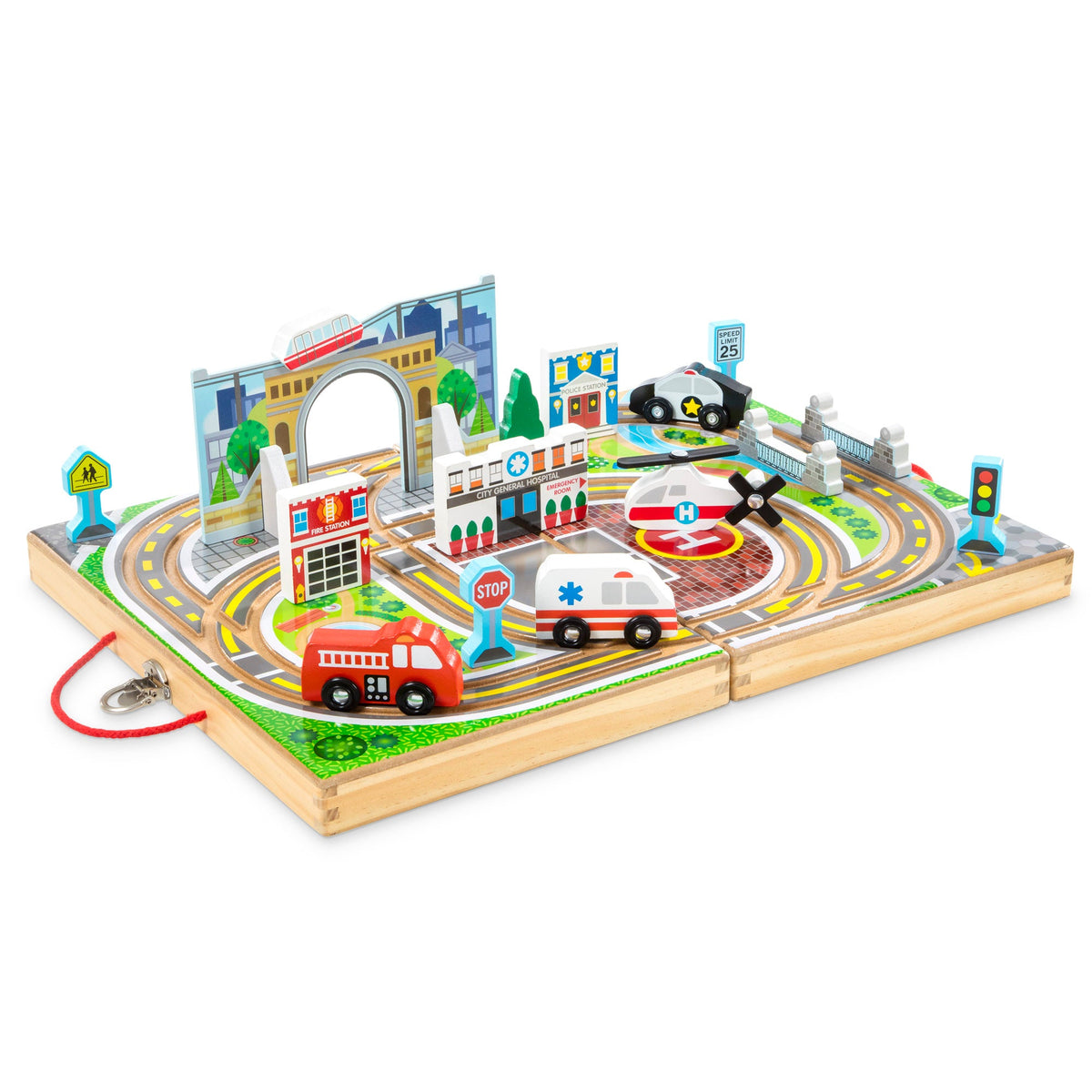 Melissa and Doug Take-Along Town