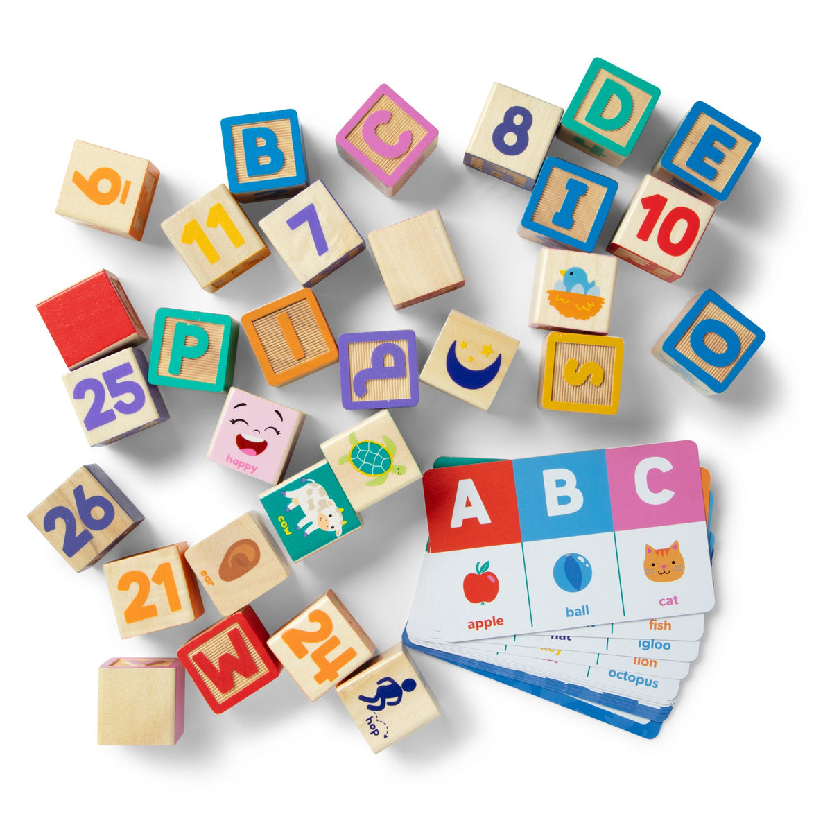 Melissa and Doug Ms RachelTM Wooden Learning Blocks