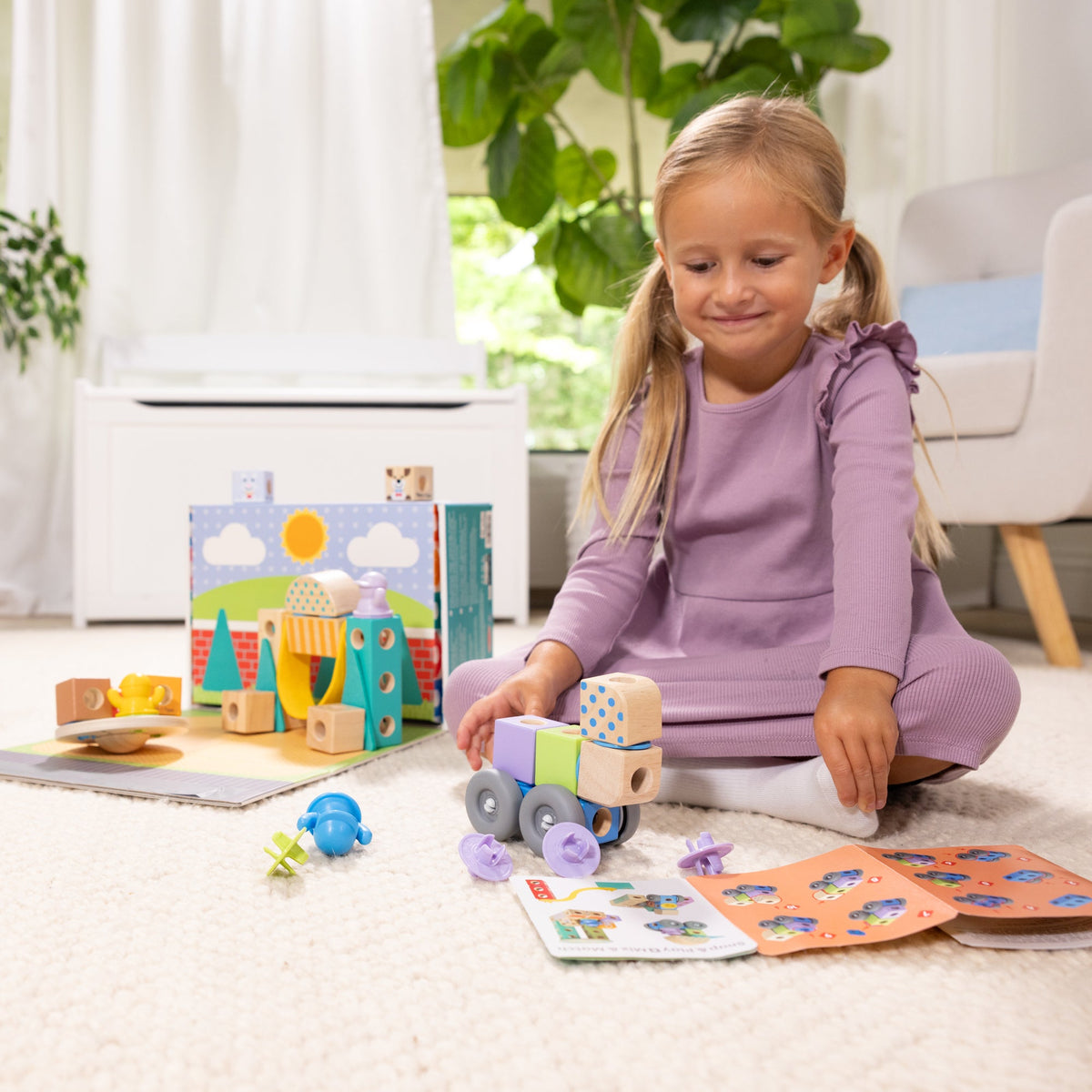 Melissa and Doug BlockablesTM All Around Town Gift Bundle