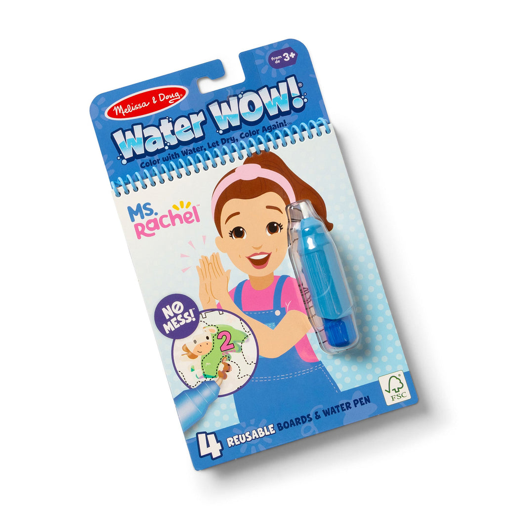 Melissa and Doug Ms Rachel Water WOW Color-Reveal Pad Find Count