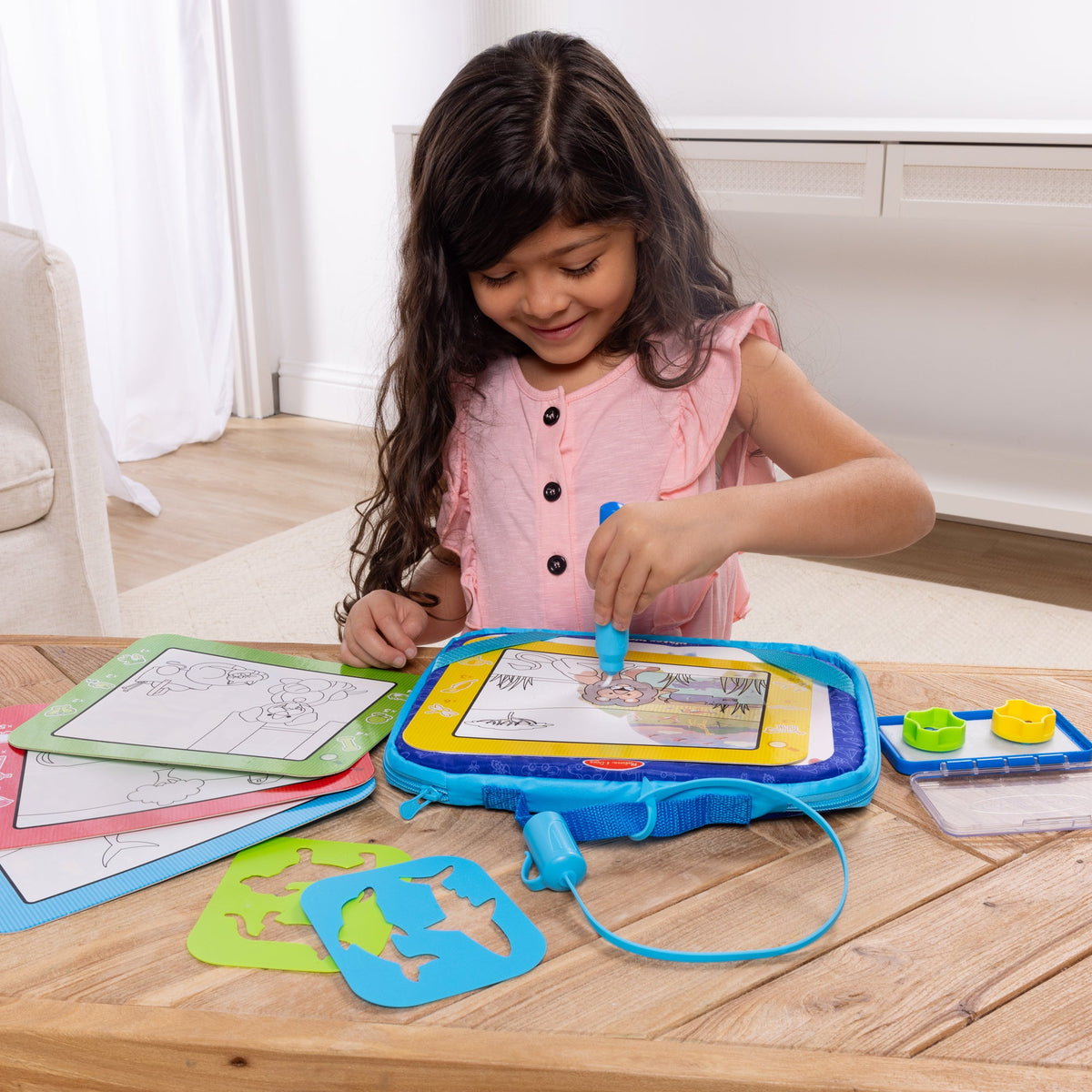 Melissa and Doug Water WOW Take-Along Multi-Activity Drawing Set