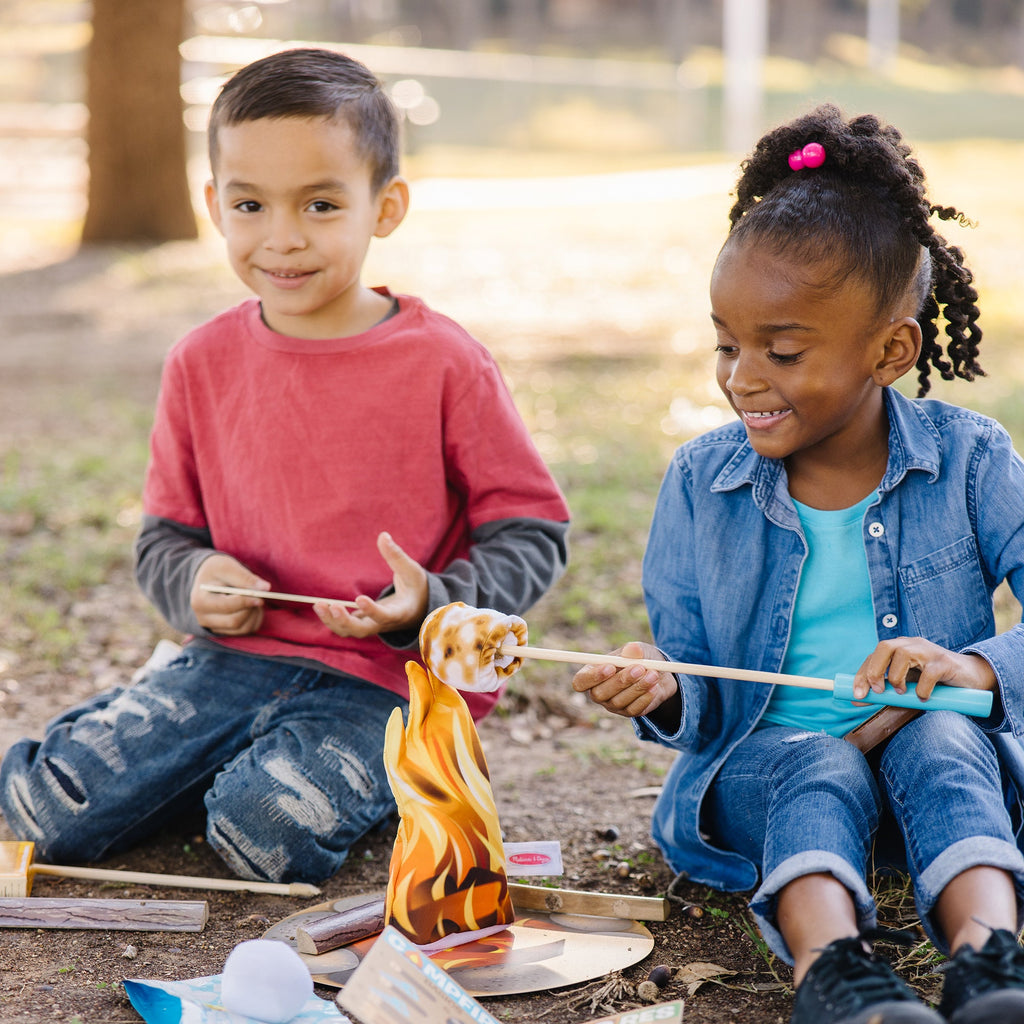 Melissa and Doug Lets Explore Campfire SMores Play Set