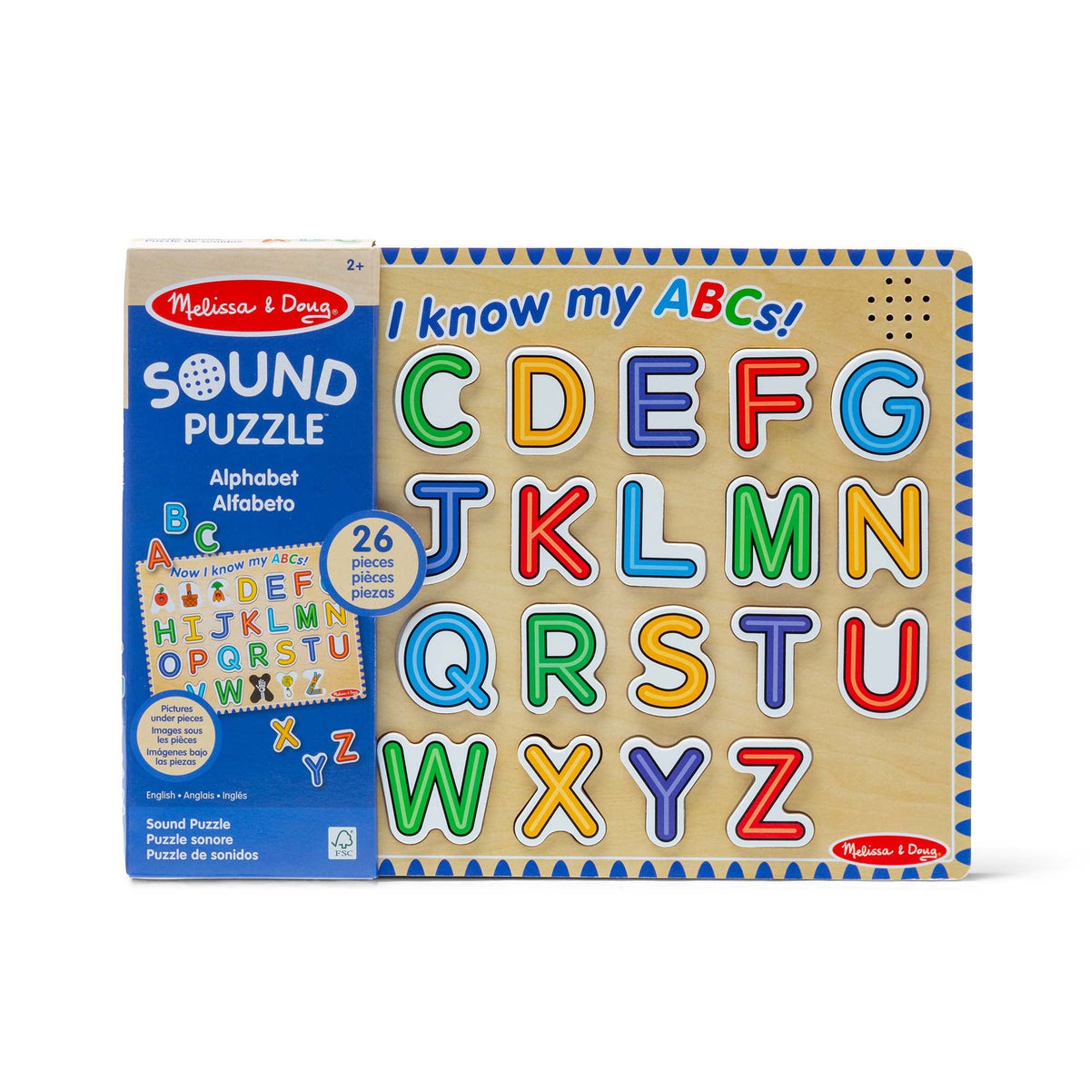 Melissa and Doug Alphabet Sound Puzzle - 26 Pieces