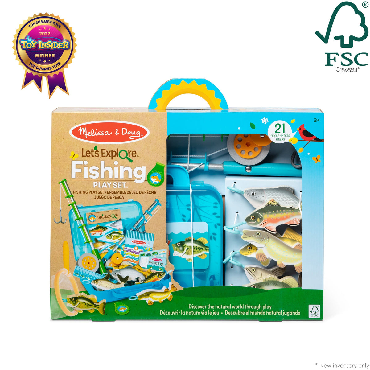 Melissa and Doug Lets Explore Fishing Play Set