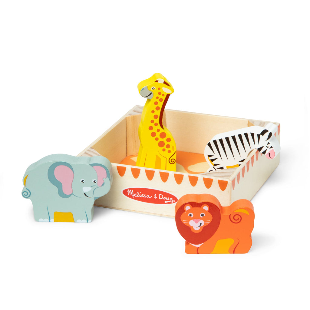Melissa and Doug Wooden Animal Matching - Safari