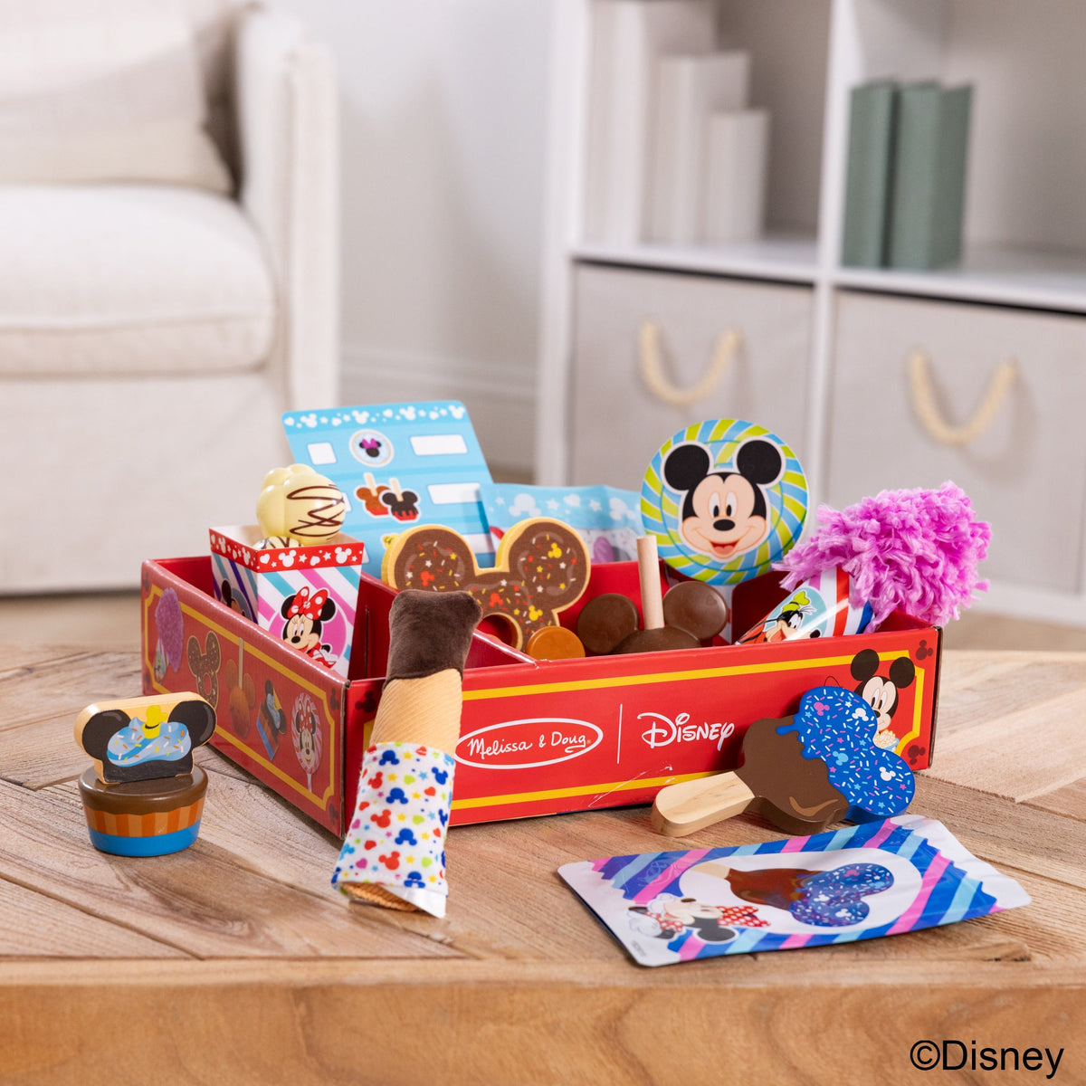 Melissa and Doug Disney Snacks Popcorn Play Set