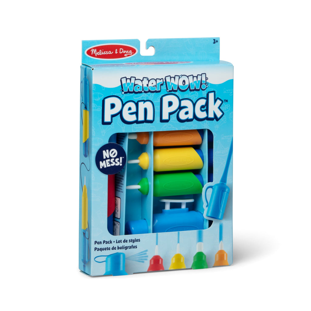 Melissa and Doug Water WOW Pen Pack 4 Water Pens Sprayer Tether Cap