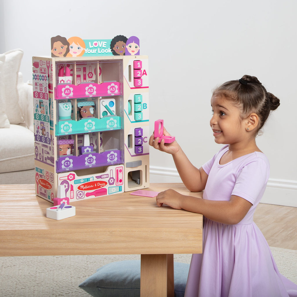 Melissa and Doug Sort Stock Select Beauty Kiosk Play Set