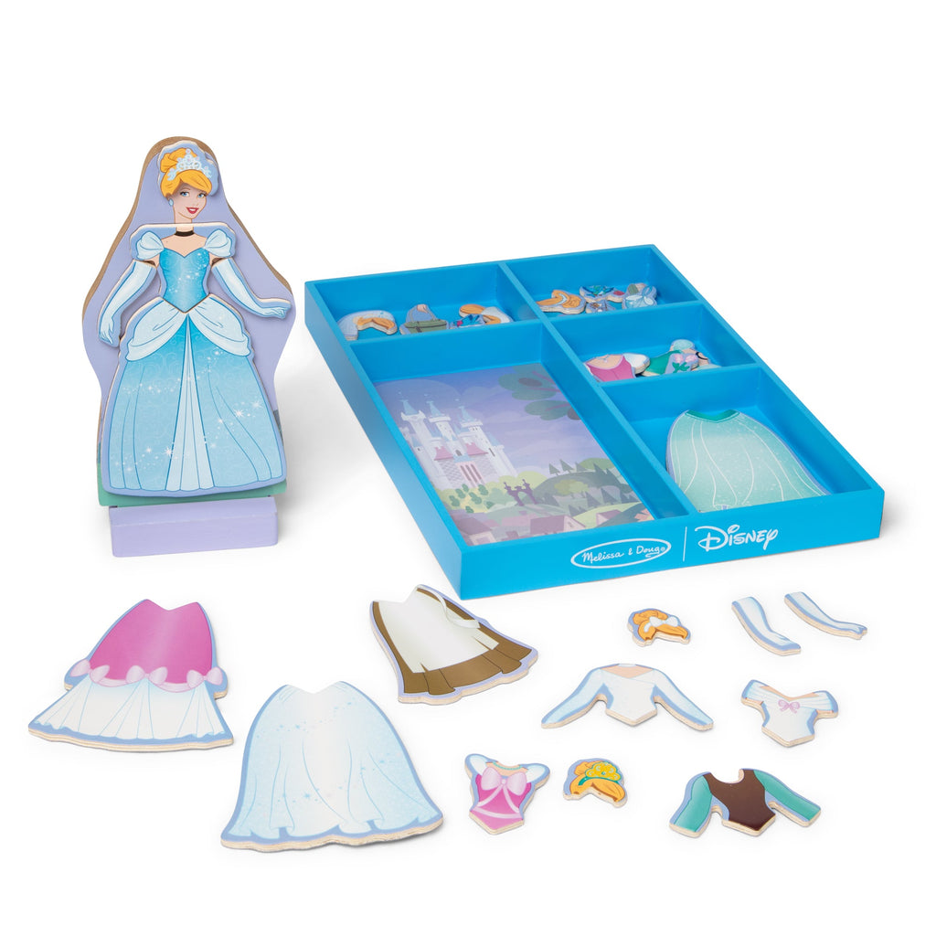 Melissa and Doug Disney Cinderella Wooden Magnetic Dress-Up