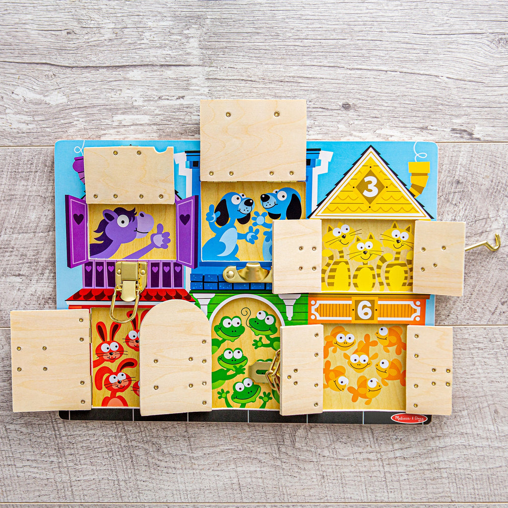 Melissa and Doug Wooden Latches Board
