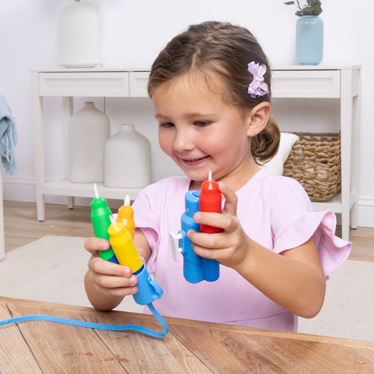 Melissa and Doug Water WOW Pen Pack 4 Water Pens Sprayer Tether Cap