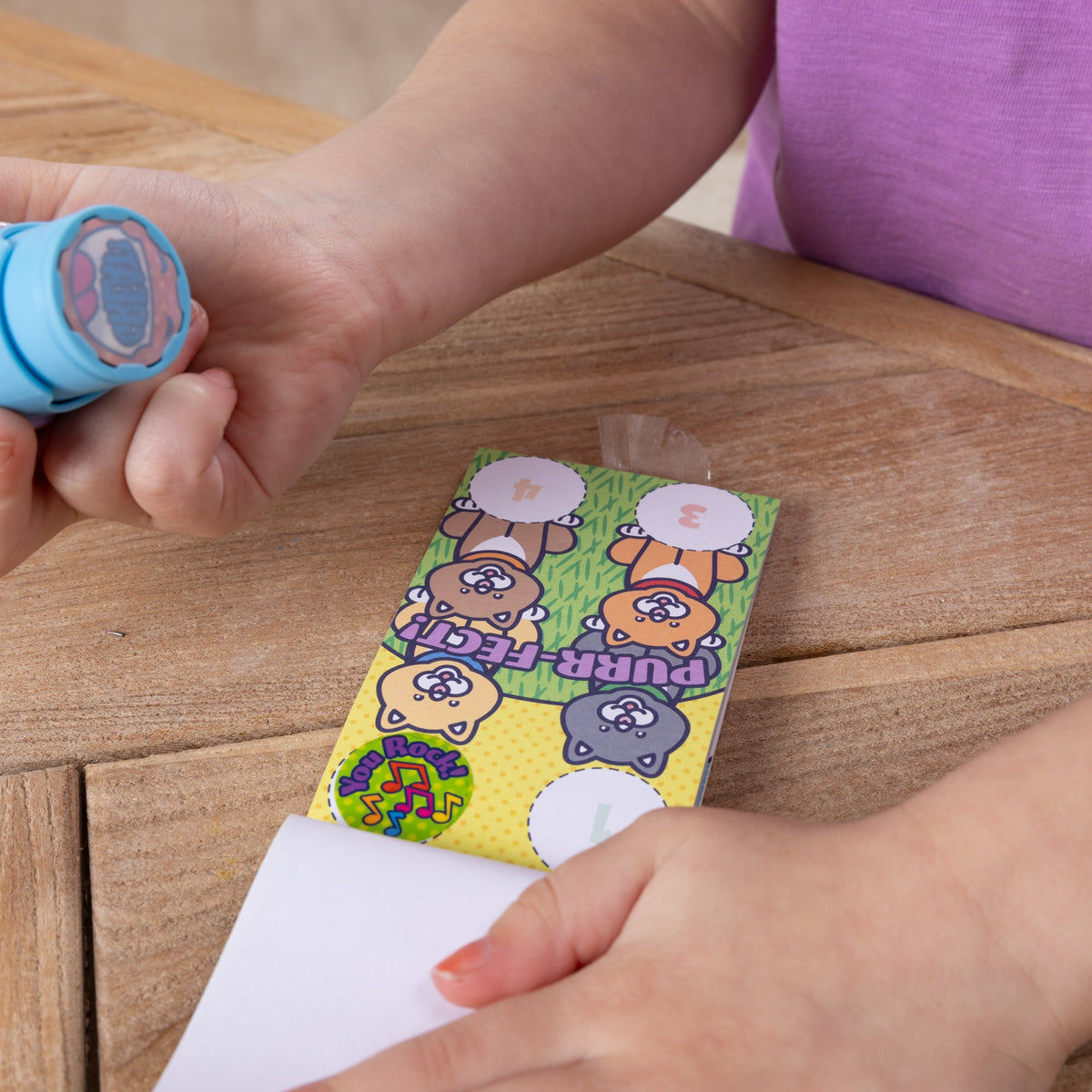 Melissa and Doug Sticker WOW Mini Activity Pad Refill Stickers - Way to Go 200 Stickers Stamper Not Included