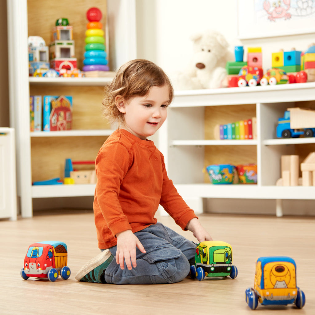Melissa and Doug Ks Kids Pull-Back Construction Vehicles