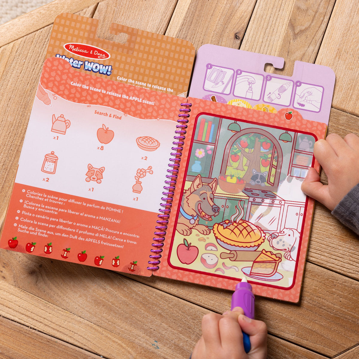 Melissa and Doug Scented Water WOW Water-Reveal Pad - Treats