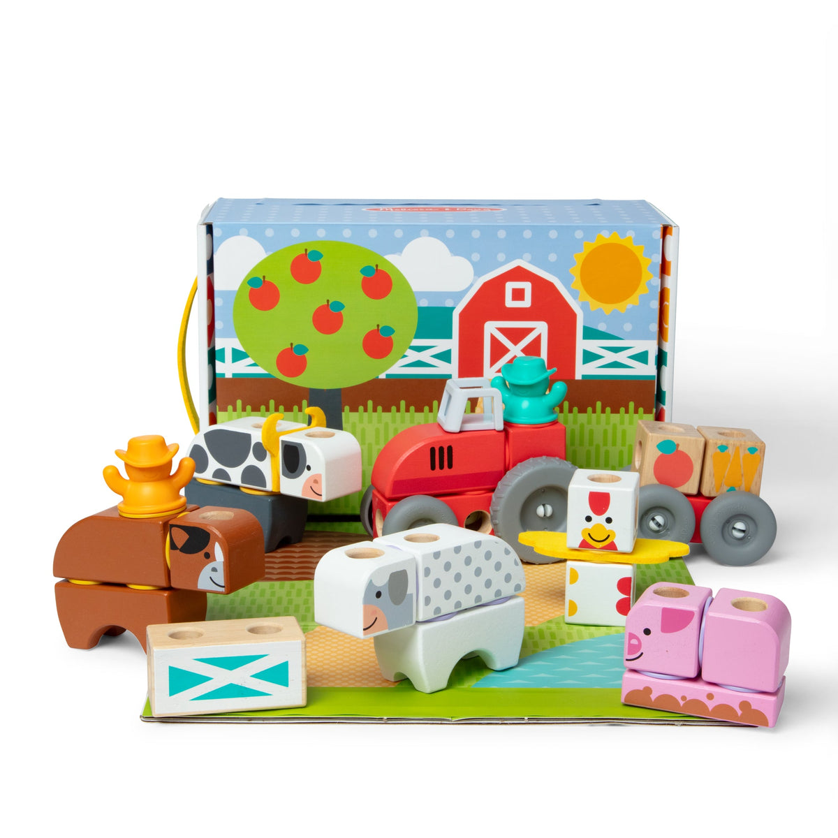 Melissa and Doug BlockablesTM Farm Play Set