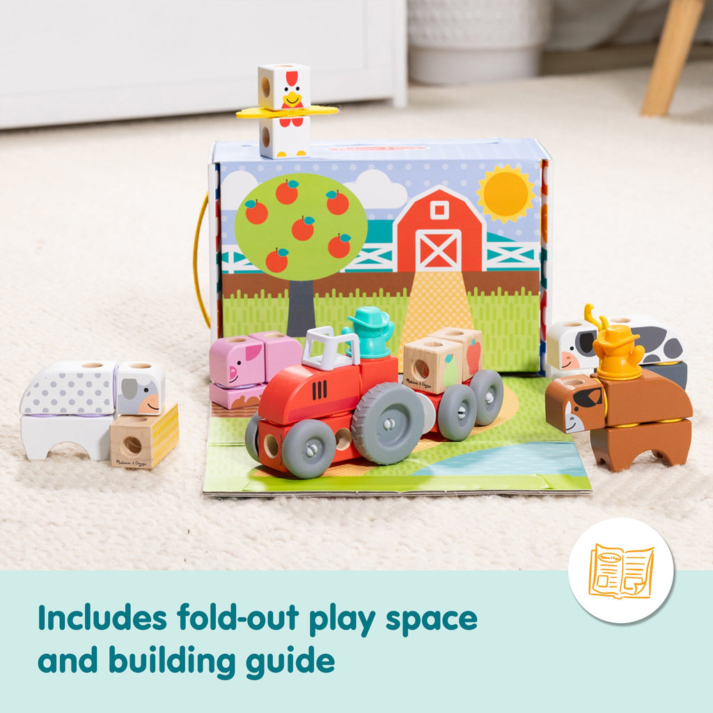 Melissa and Doug BlockablesTM Farm Play Set