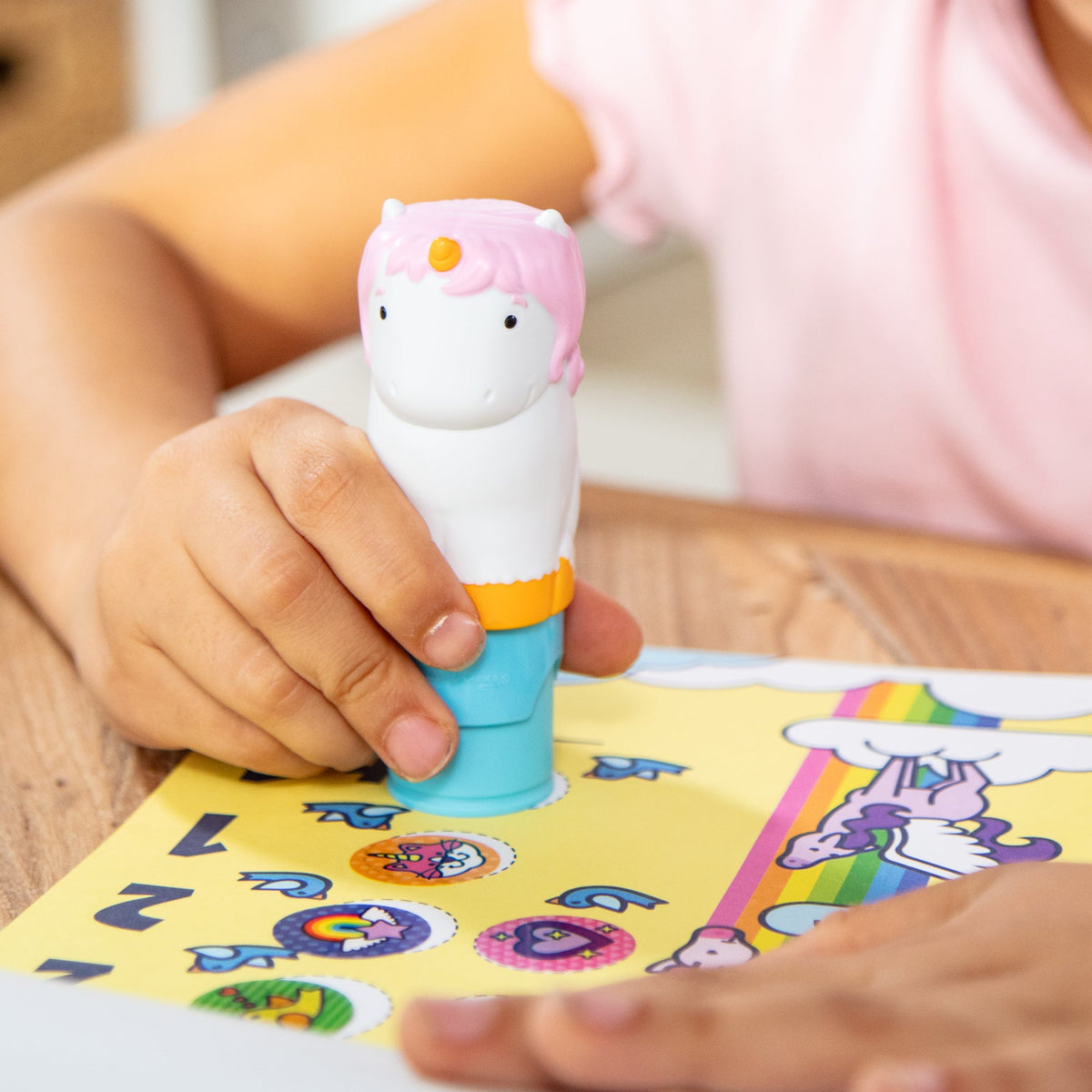 Melissa and Doug Sticker WOWTM Activity Pad Sticker Stamper - Unicorn