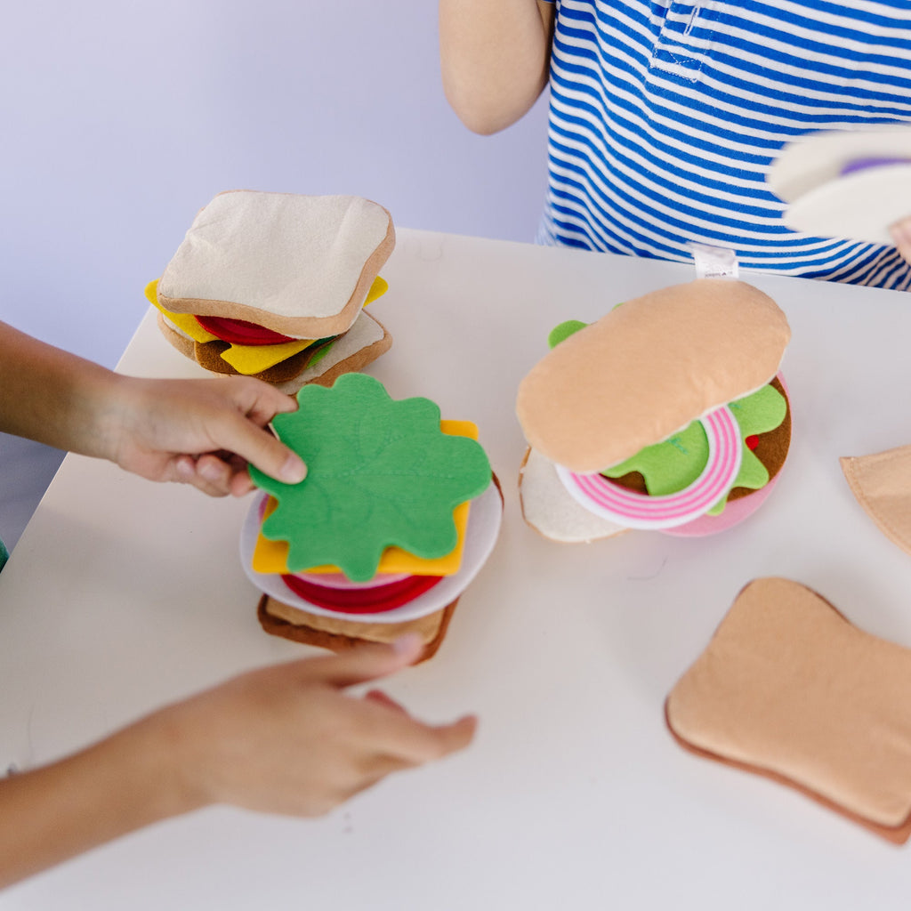 Melissa and Doug Felt Food Sandwich Play Set