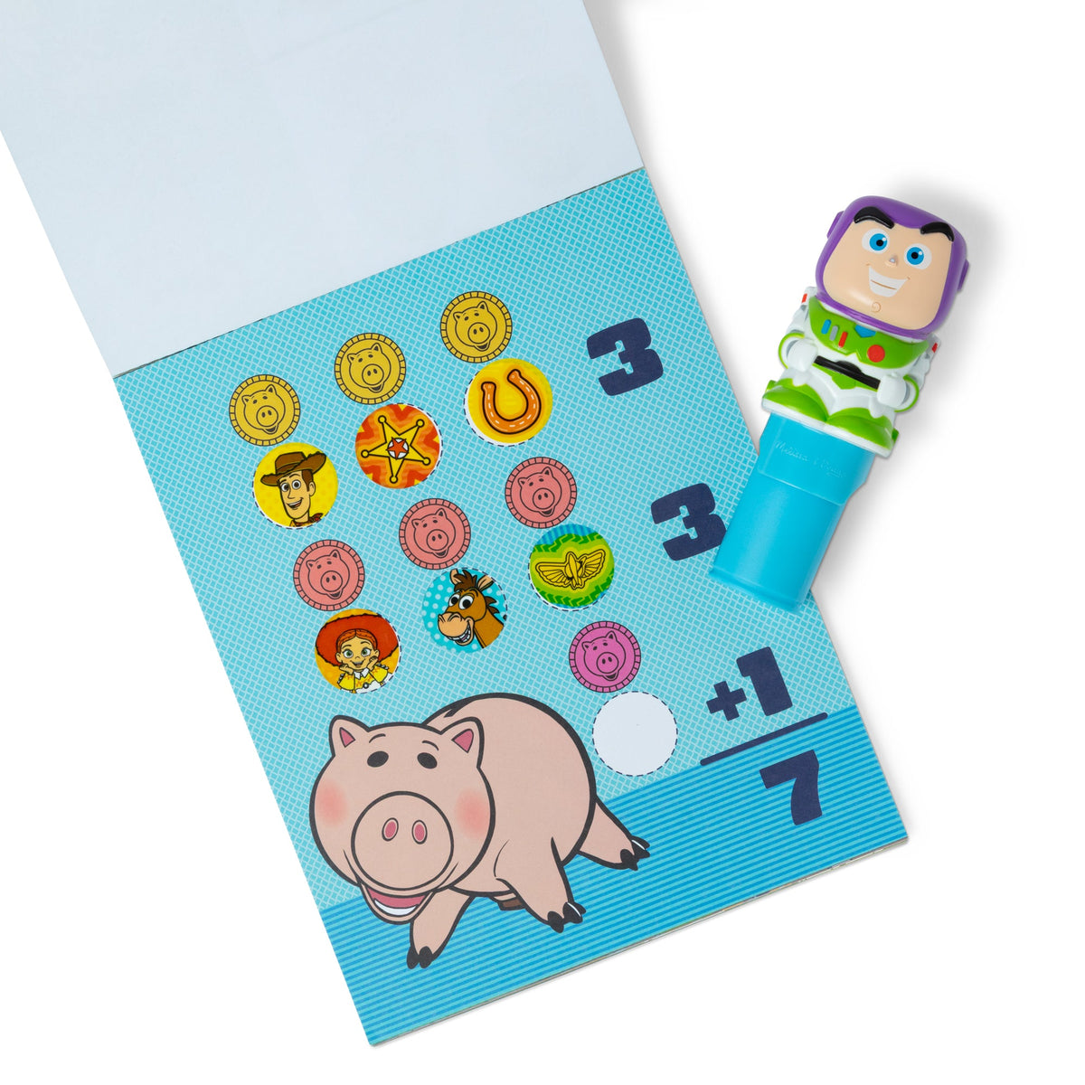 Melissa and Doug Sticker WOWTM Activity Pad Sticker Stamper - Buzz Lightyear
